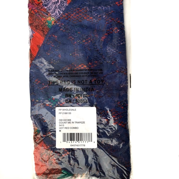 ❎SOLDFree People Count Me In Trapeze Tunic Dress M - Picture 4 of 5